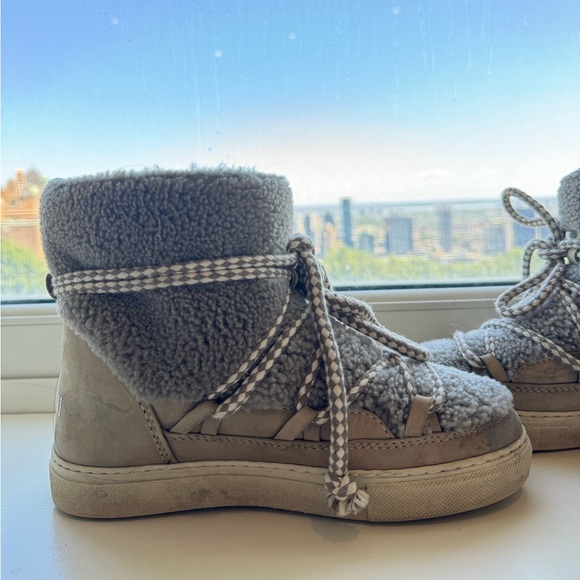 Inuikki Sherpa Snow Boots Size 3 - Picture 4 of 6